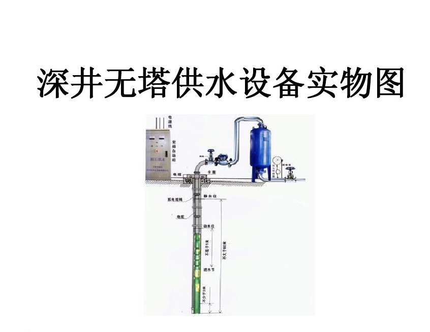 犍为县井泵无塔式供水设备